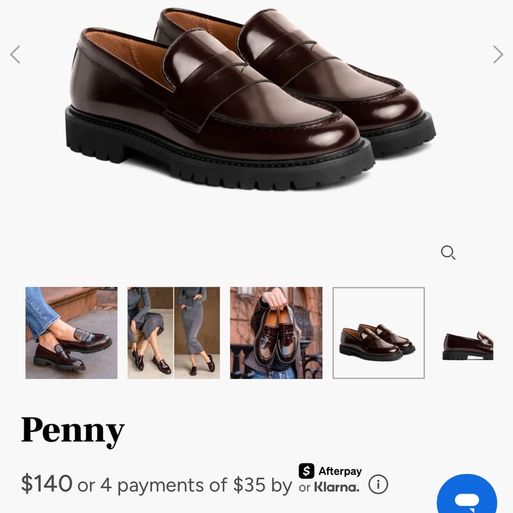 Women’s Burgundy Loafers